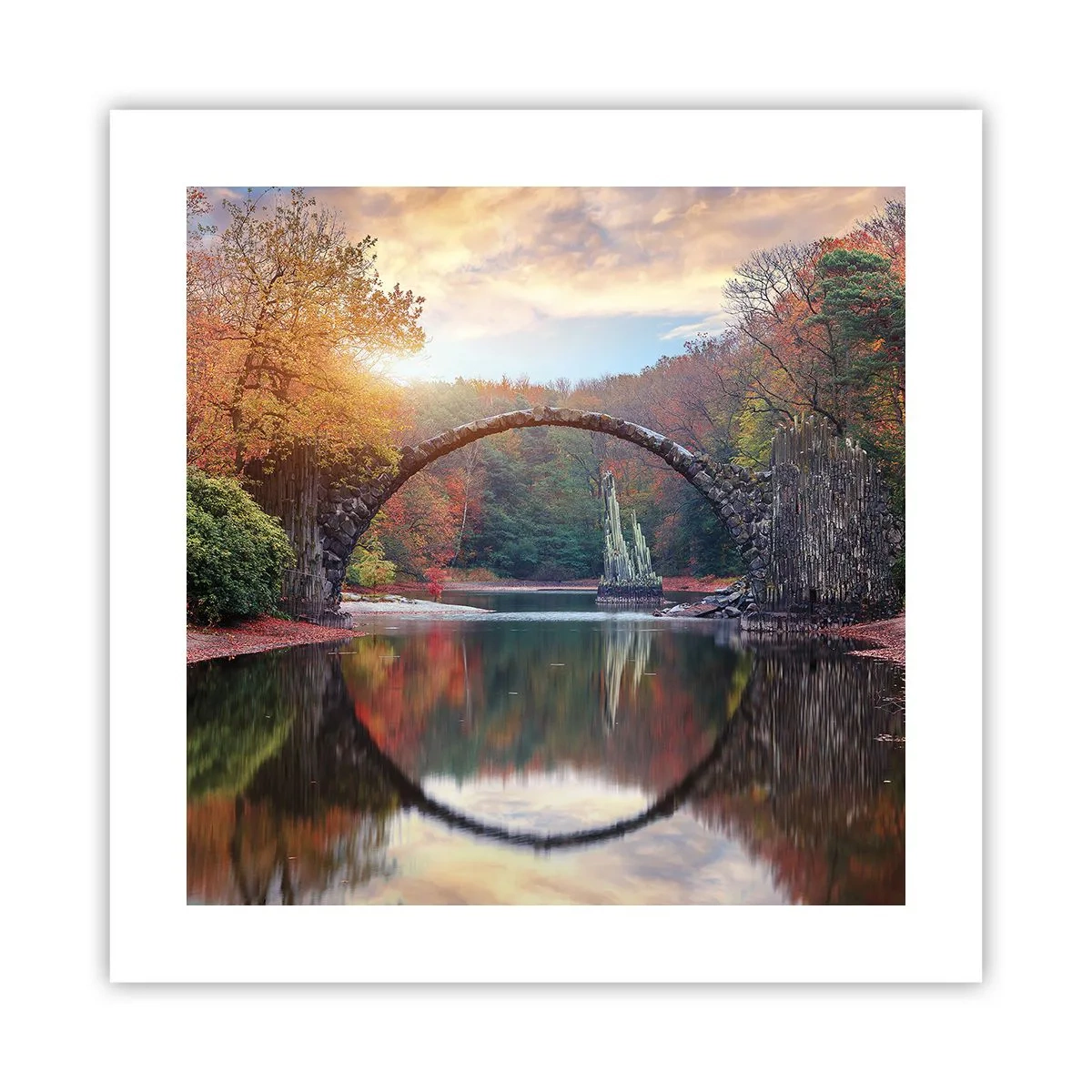 Poszter - A tükör másik oldalán - 40x40 cm