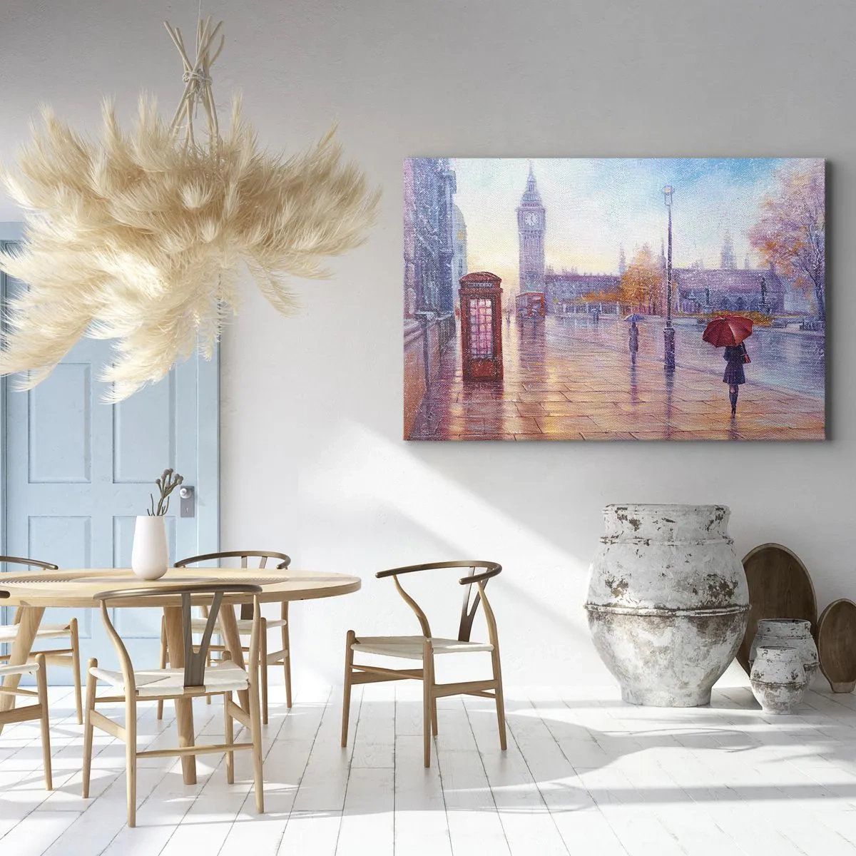 Vászonkép -  Őszi nap Londonban - 120x80 cm