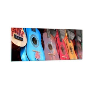 Üveg kép - Latin hangulat - 100x40 cm