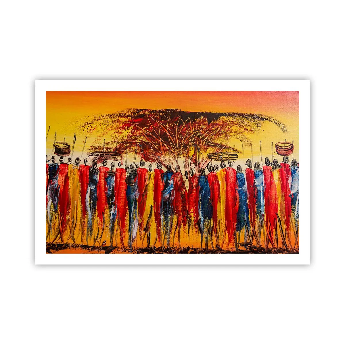 Poszter - Oda, oda, oda oda mennek - 91x61 cm