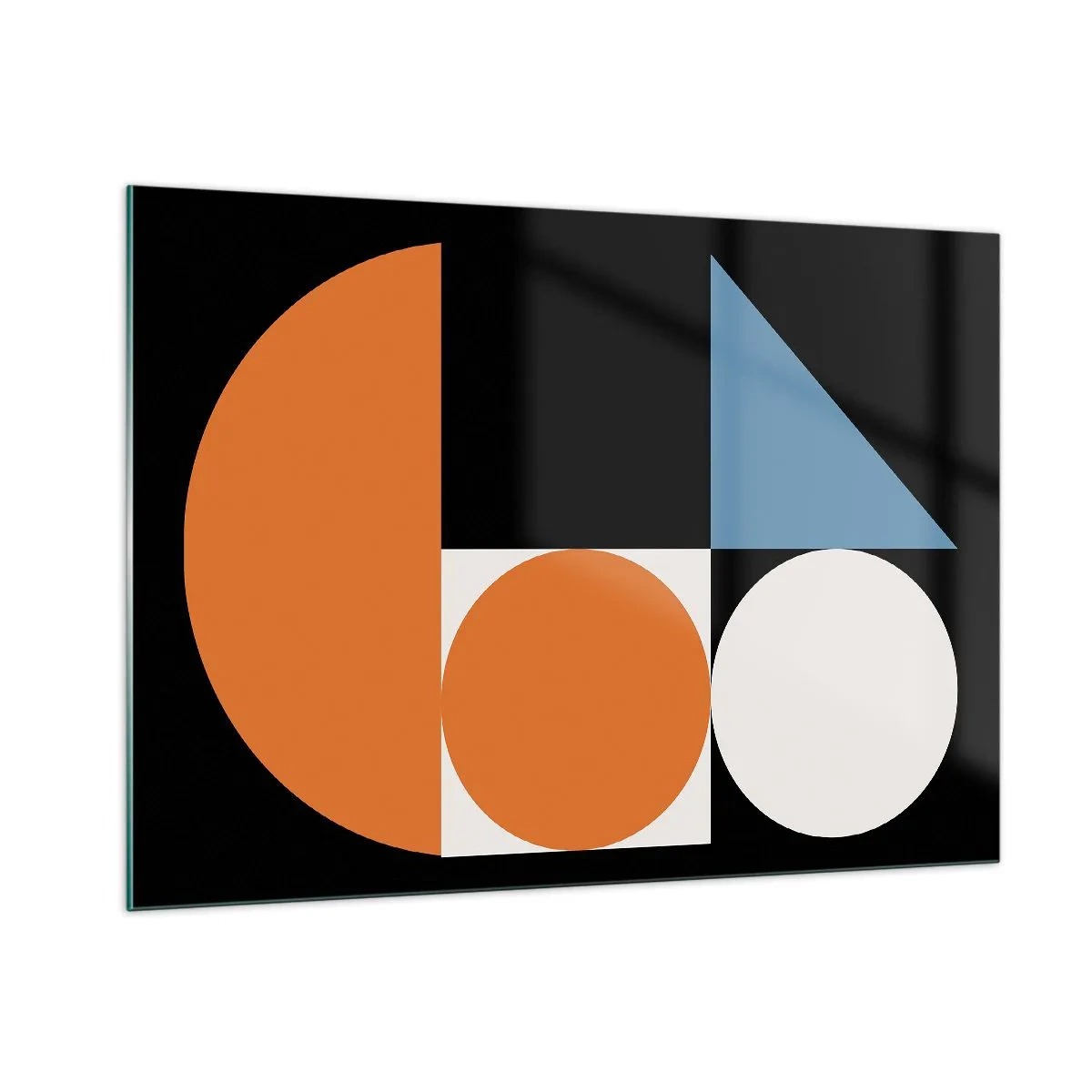 Üveg kép - Képletes rendszer - 100x70 cm