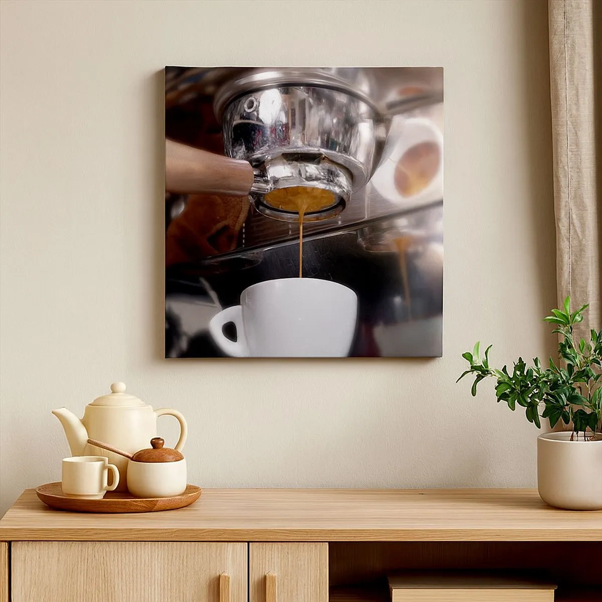 Vászonkép - A nap egy jó pillanata - 30x30 cm