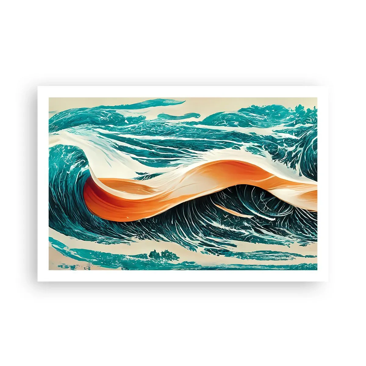 Poszter - Szörfös álma - 91x61 cm