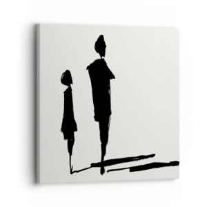 Vászonkép - Biztosan együtt? - 30x30 cm