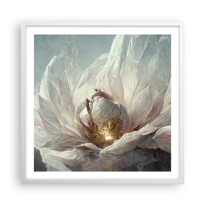 Poszter fekete keretben - Száz év alatt egyszer virágzik - 60x60 cm