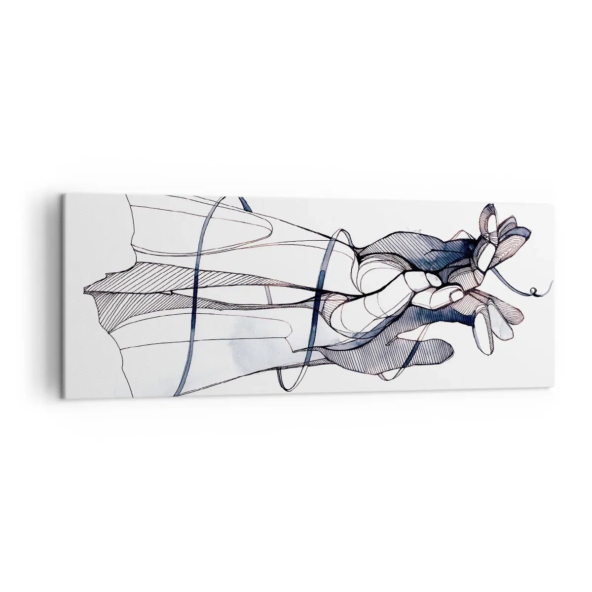 Vászonkép - Érintés tanulmányozása - 140x50 cm