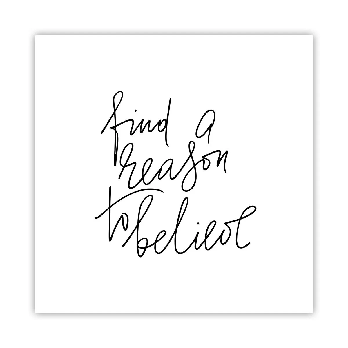 Poszter - Ez lehetséges - 40x40 cm