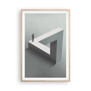 Poszter világos tölgy keretben - És mégis lehetséges - 61x91 cm