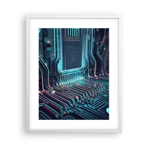 Poszter fekete keretben - Úgy gondolom... - 40x50 cm