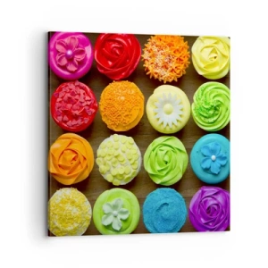 Vászonkép - Mindegyik más - mindegyik finom - 70x70 cm