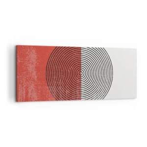 Vászonkép - Pont a célba - 100x40 cm