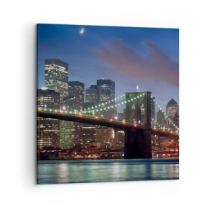 Vászonkép - Ragyogó éjszaka - 50x50 cm