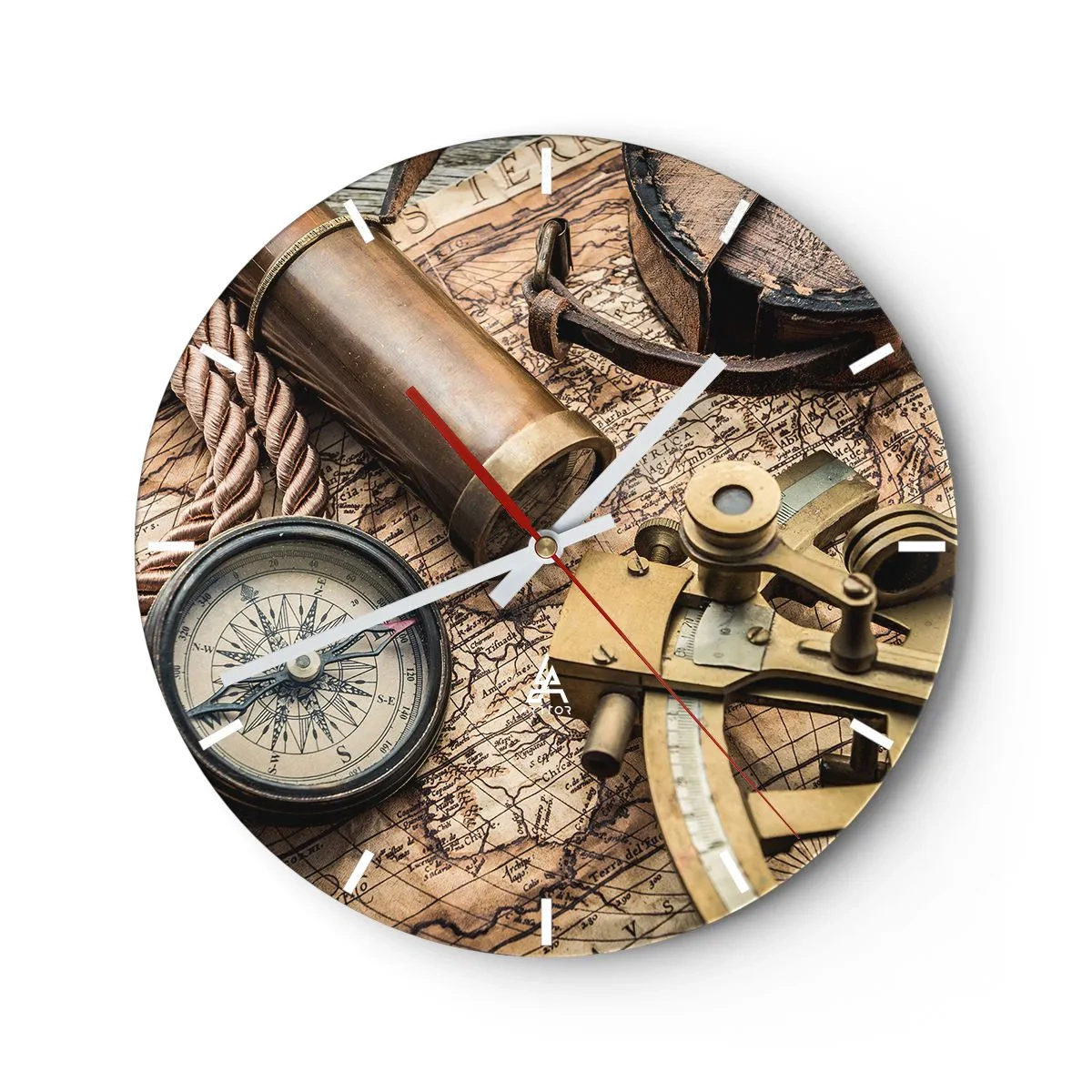 Falióra, Óra - Állítson be egy irányt - 40x40 cm