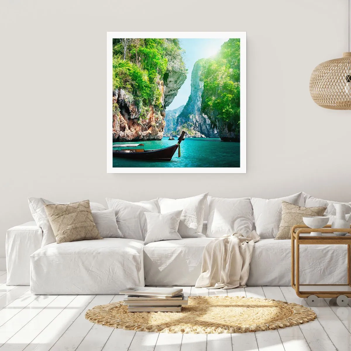 Poszter - Meghívás egy egzotikus utazásra - 60x60 cm