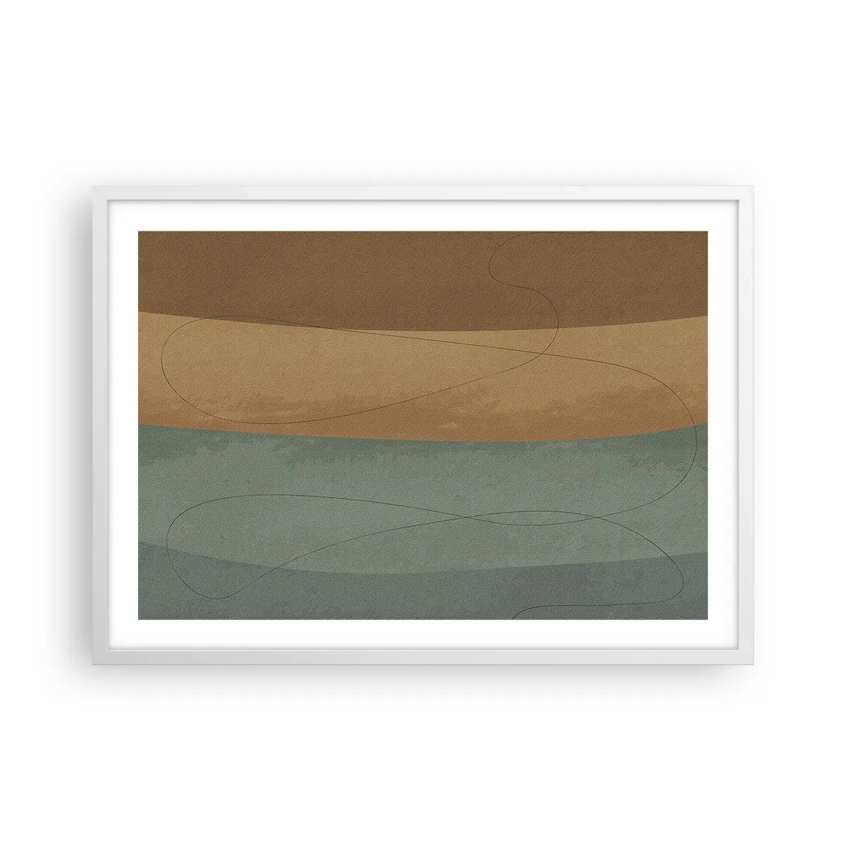 Poszter fekete keretben - Vízszintes kompozíció - 70x50 cm