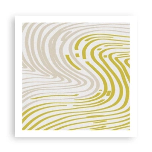 Poszter - Kompozíció szelíd kanyarral - 60x60 cm
