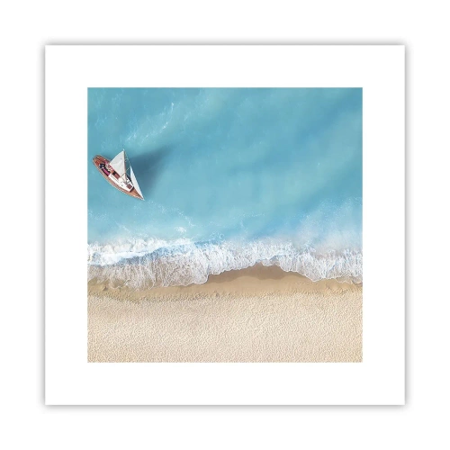 Poszter - A kék és az arany határán - 30x30 cm