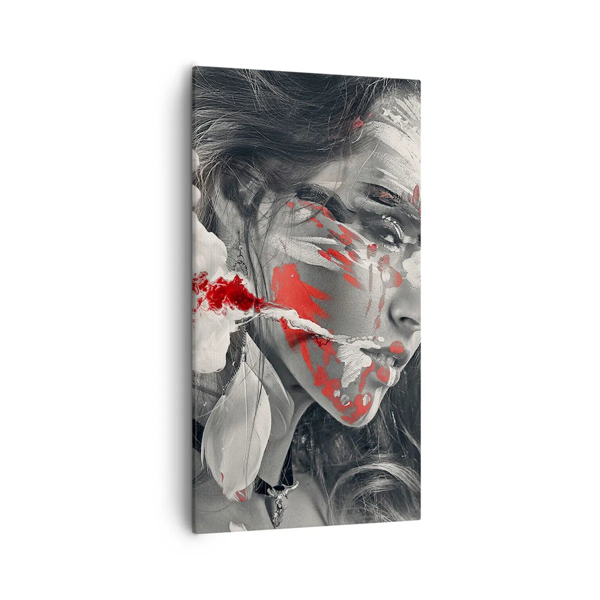 Vászonkép - Az abszurditás füstjében - 55x100 cm