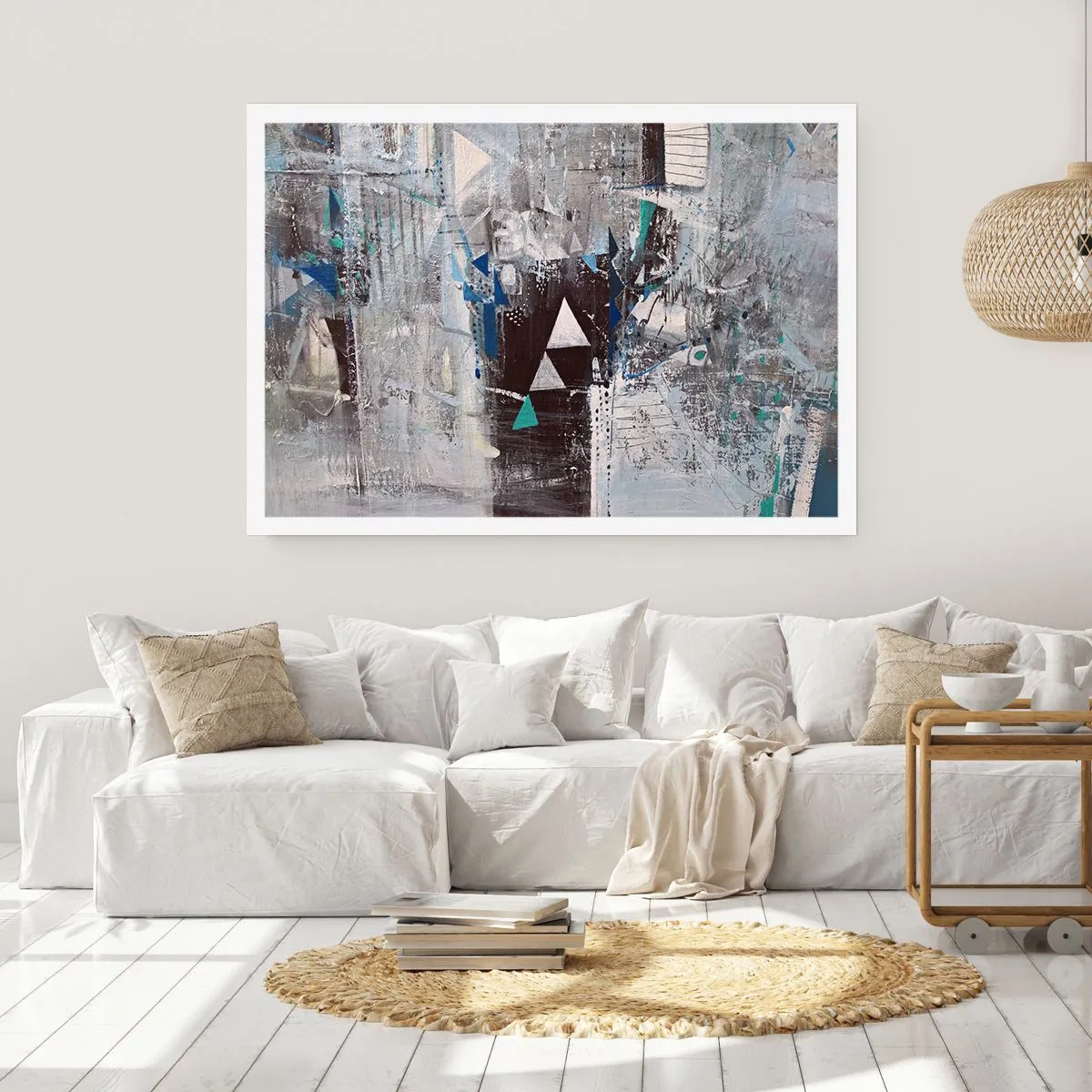 Poszter - A háromszögek felülíró sorrendje - 91x61 cm