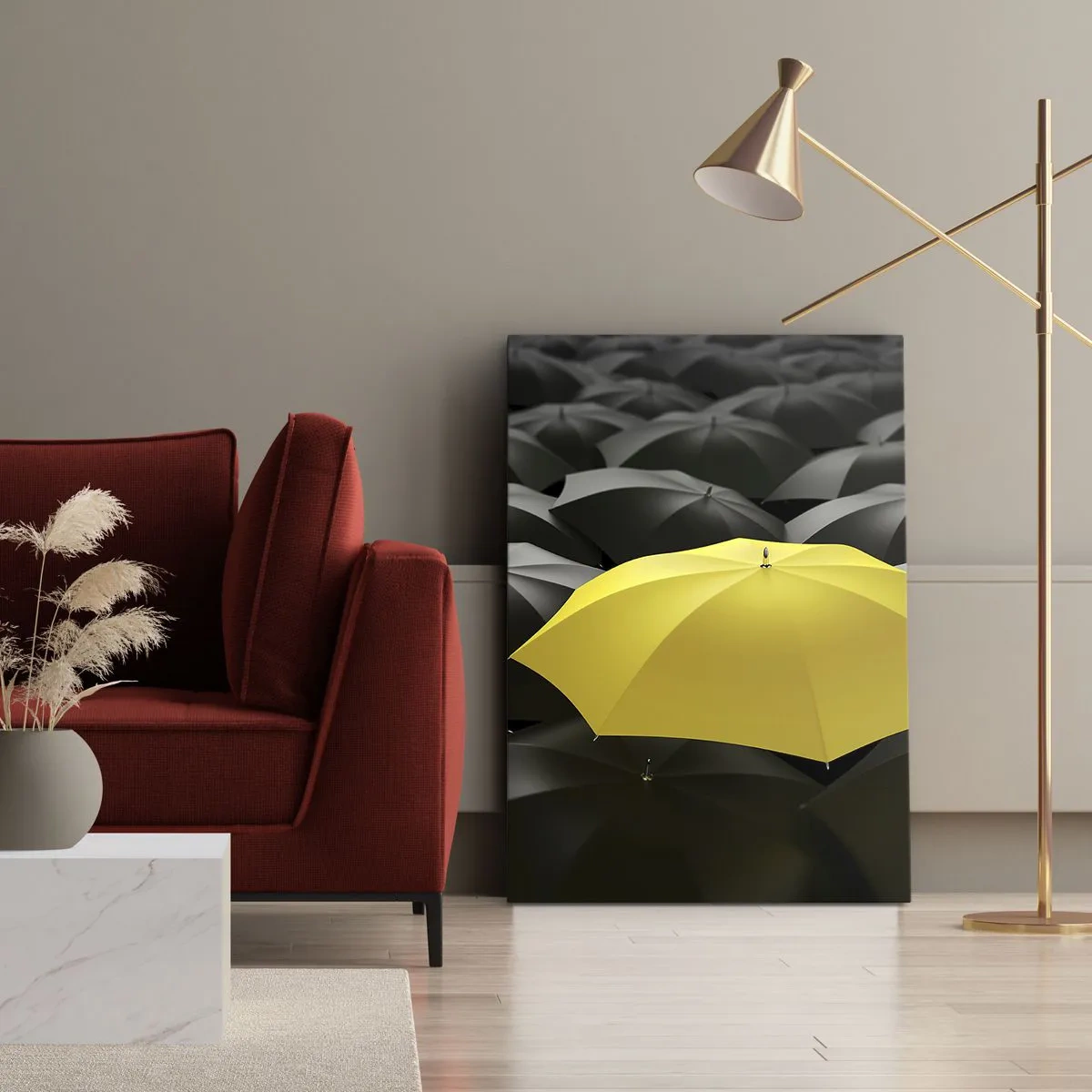Vászonkép - Viszlát bánat - 50x70 cm