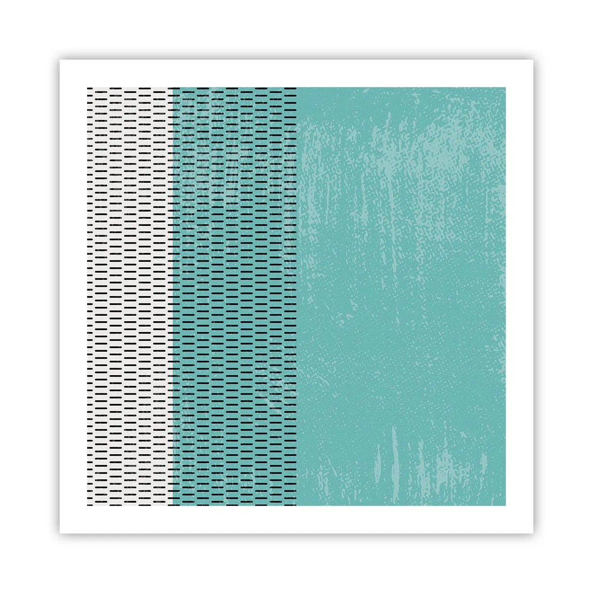 Poszter - Kiegyensúlyozott kompozíció - 60x60 cm