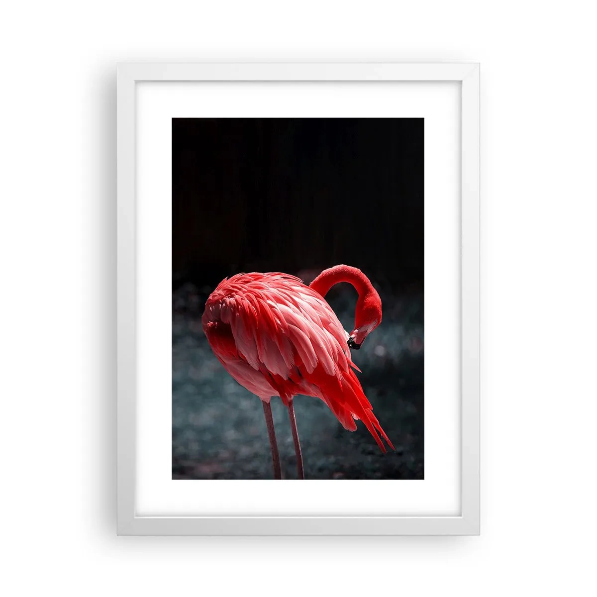 Poszter fekete keretben - A természet karmazsinvörös verse - 30x40 cm