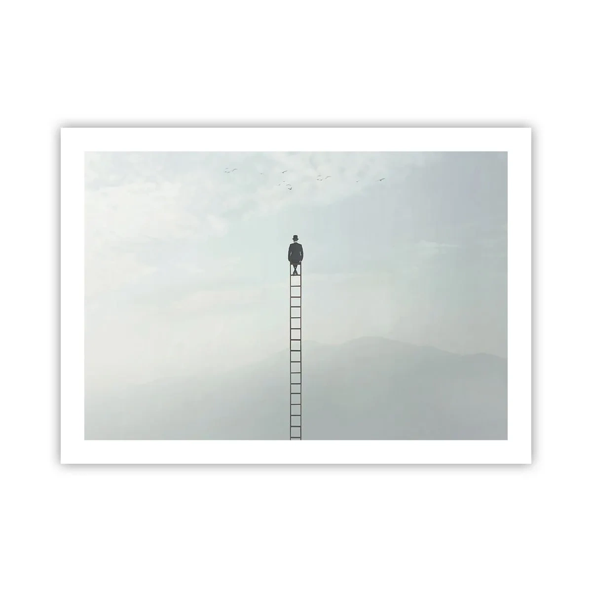 Poszter - Emelkedj feljebb - 70x50 cm