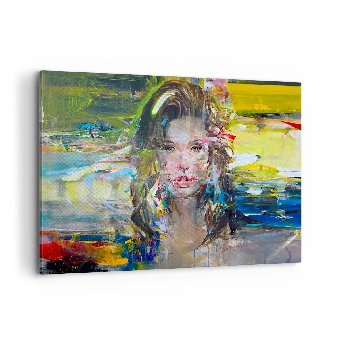 Vászonkép - A levegő függöny mögött - 120x80 cm