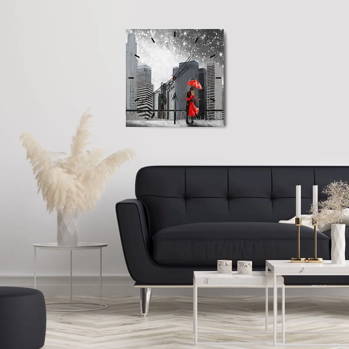 Falióra, Óra - Az ember nem kő - 30x30 cm