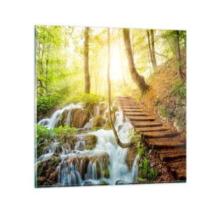 Üveg kép - Vágyott hűs - 30x30 cm