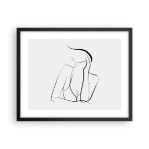 Poszter fehér keretben - Az álmok hullámán - 50x40 cm