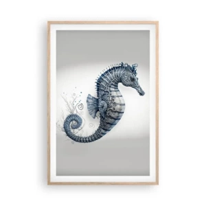 Poszter világos tölgy keretben - A természet finom tréfája - 61x91 cm