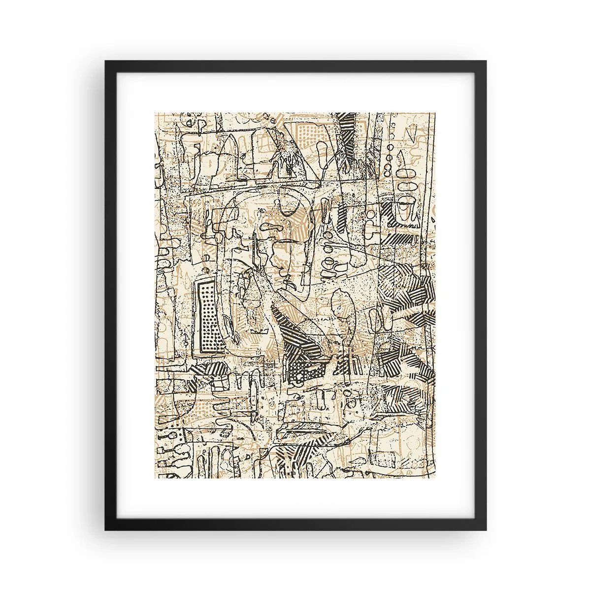 Poszter fehér keretben - Dekódolásra vár - 40x50 cm