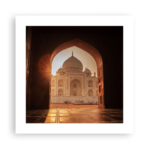 Poszter - A földöntúli szerelem emlékműve - 40x40 cm