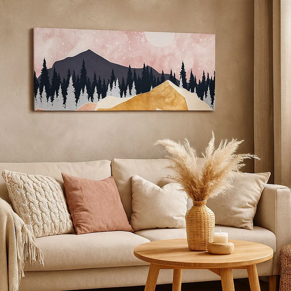 Vászonkép - Éjjeli őrség - 100x40 cm