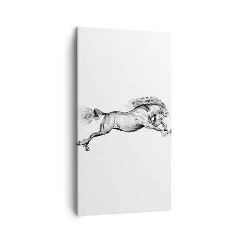 Vászonkép - Vágtában megállítva - 45x80 cm