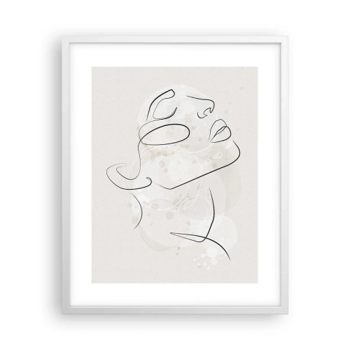 Poszter fekete keretben - Egy álom körvonala - 40x50 cm