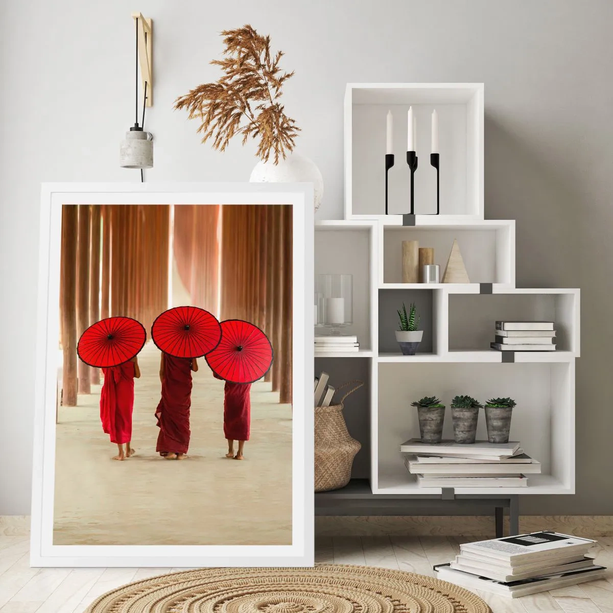 Poszter fekete keretben - Útban a Tiszta Föld felé - 61x91 cm