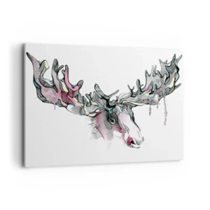 Vászonkép - Az erdei király koronája - 100x70 cm