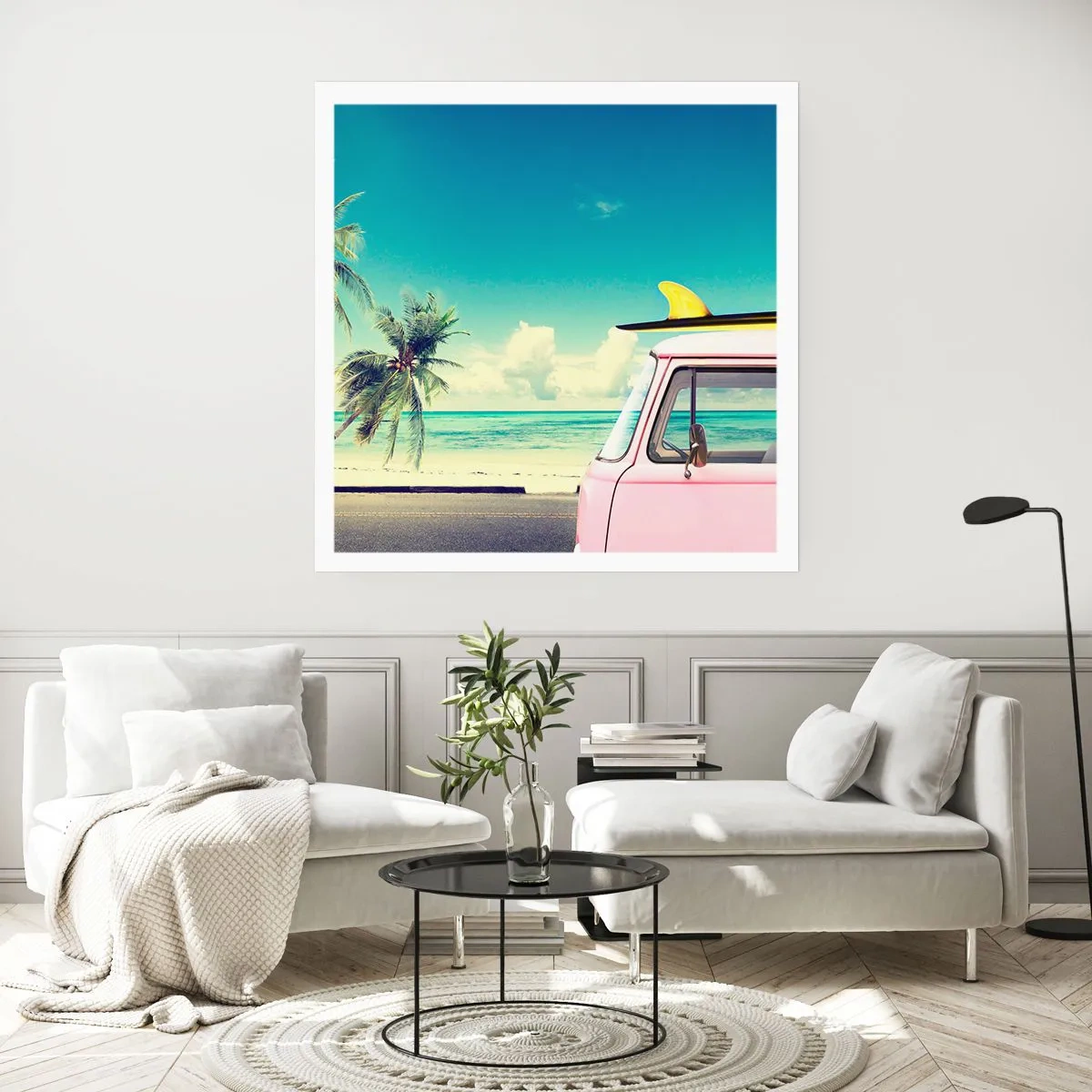 Poszter - Ideje elkezdeni a nyaralást - 40x40 cm