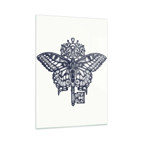 Üveg kép - A szív minden titka - 50x70 cm