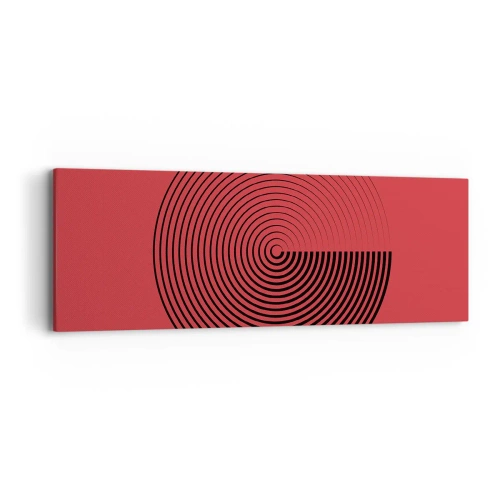 Vászonkép - Körkörös mozgás - 90x30 cm