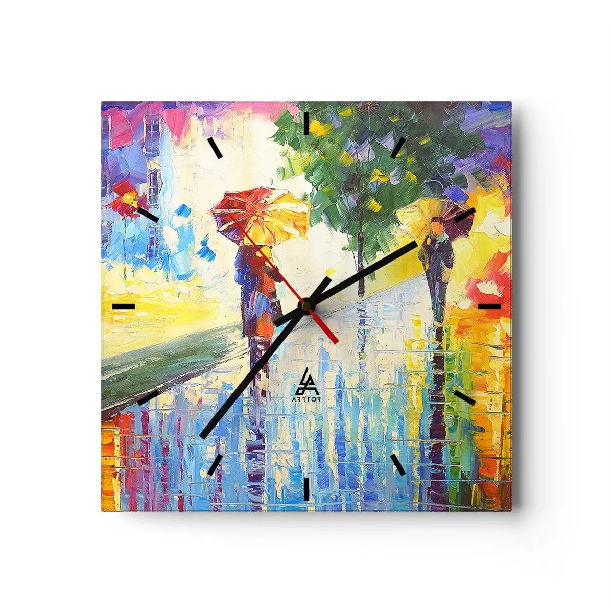 Falióra, Óra - És minden világos - 30x30 cm
