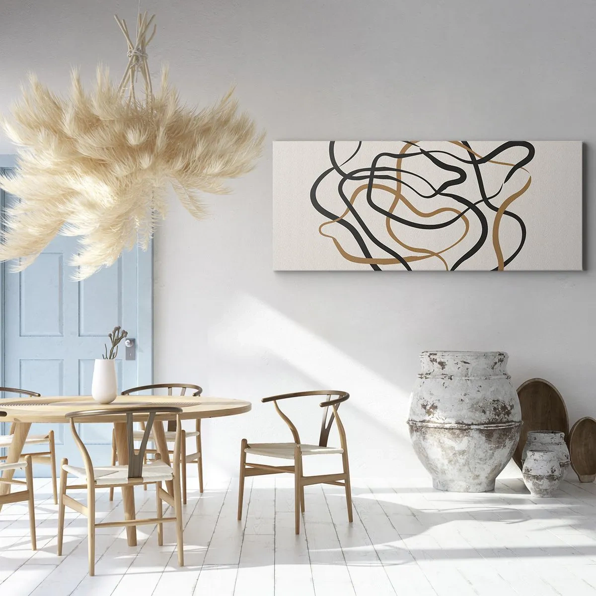 Vászonkép - Minden összezavarodott - 140x50 cm