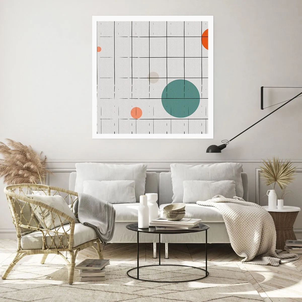 Poszter - Csapdába esve. Mi vagy ők? - 60x60 cm