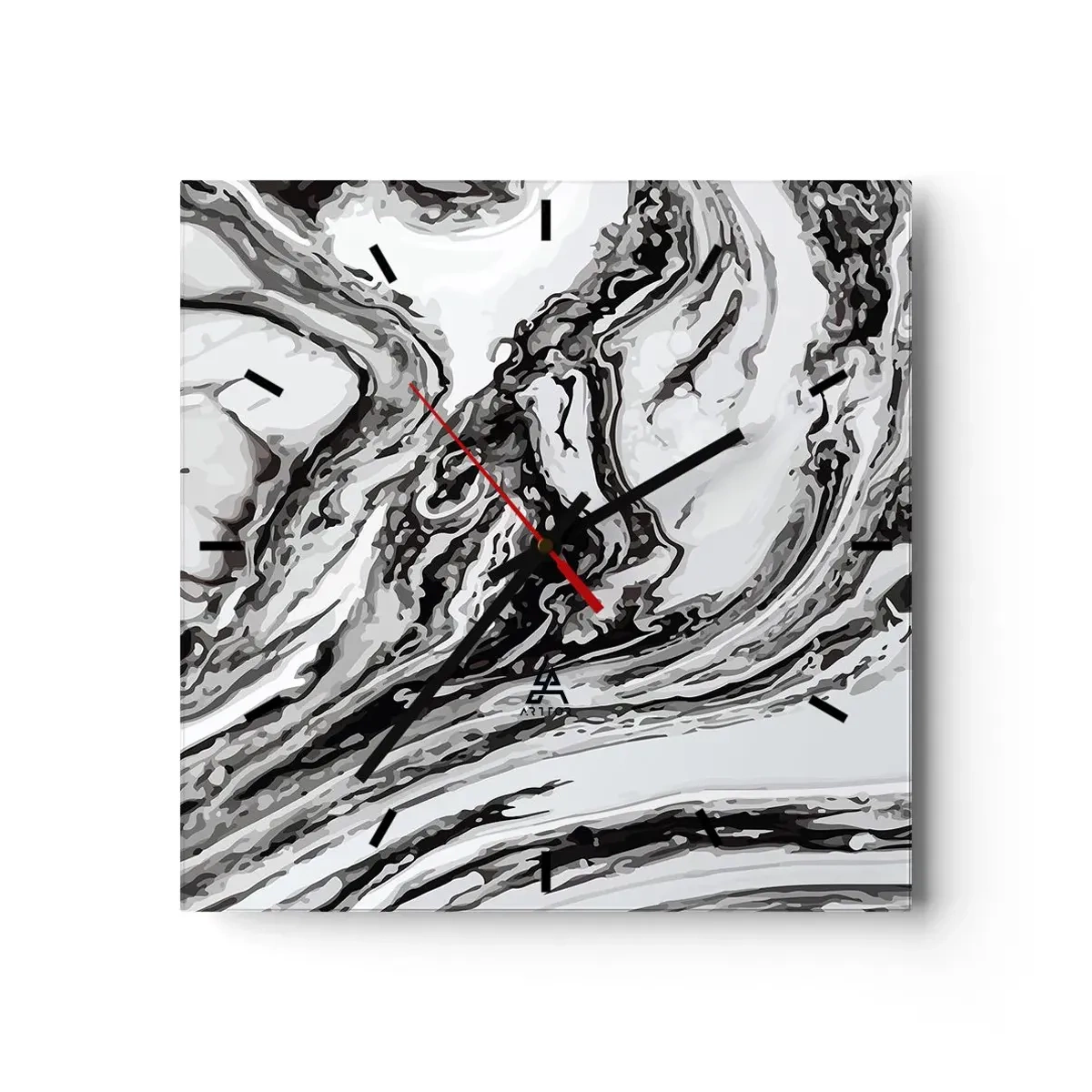 Falióra, Óra - Kezdetben káosz uralkodott - 40x40 cm