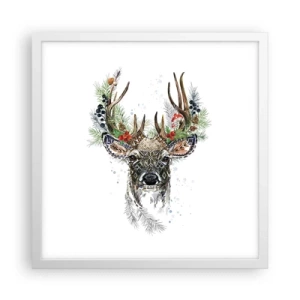 Poszter fekete keretben - Ünnepi köntösben - 40x40 cm