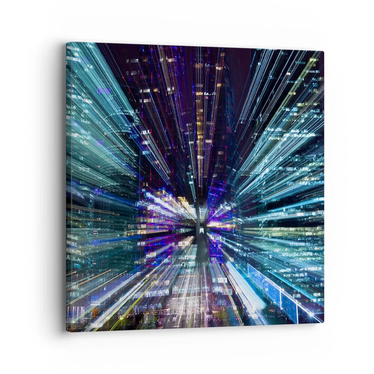 Vászonkép - Átmenet a hipertérbe - 30x30 cm