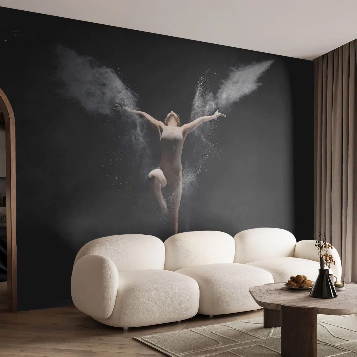 Fotótapéta Premium Canvas - Elfek léteznek - Absztrakció, Táncos, Tornász - 450x315 cm