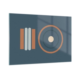 Üveg kép - A dolgok lényege - 100x70 cm